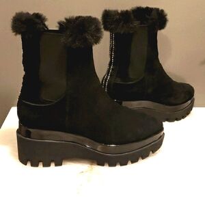 DKNY Bax Wedge Bootie
